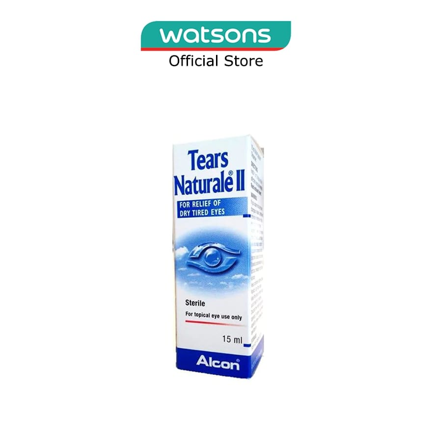 Alcon Tears Naturale Ii Alcon Lubricant Eye Drops 15ml Shopee Singapore 3741