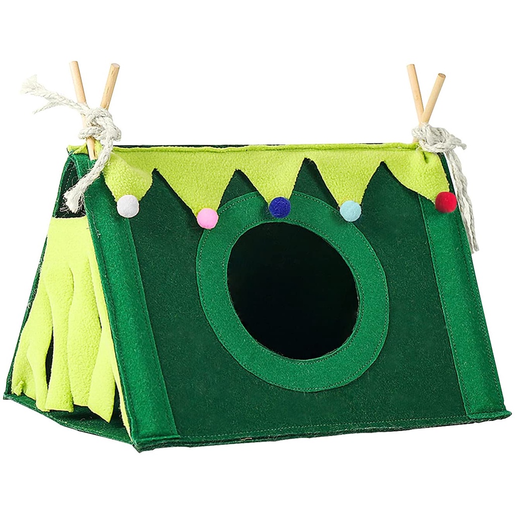 Small Animal Rabbit Syrian Hamster Guinea Pig Tent Bed Teepee Hideout ...