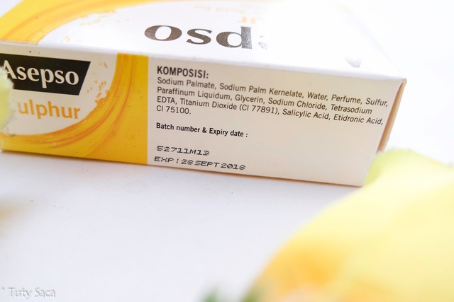 Asepso Sulphur Soap 80gr - Gambar 4