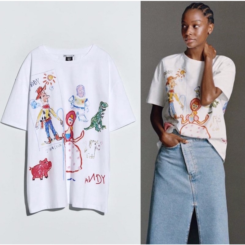 Tee shirt best sale toy story zara