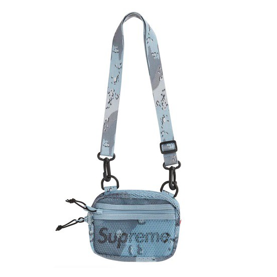 In Stock Supreme Small Shoulder Bag SS20 Blue Camo Shopee Singapore
