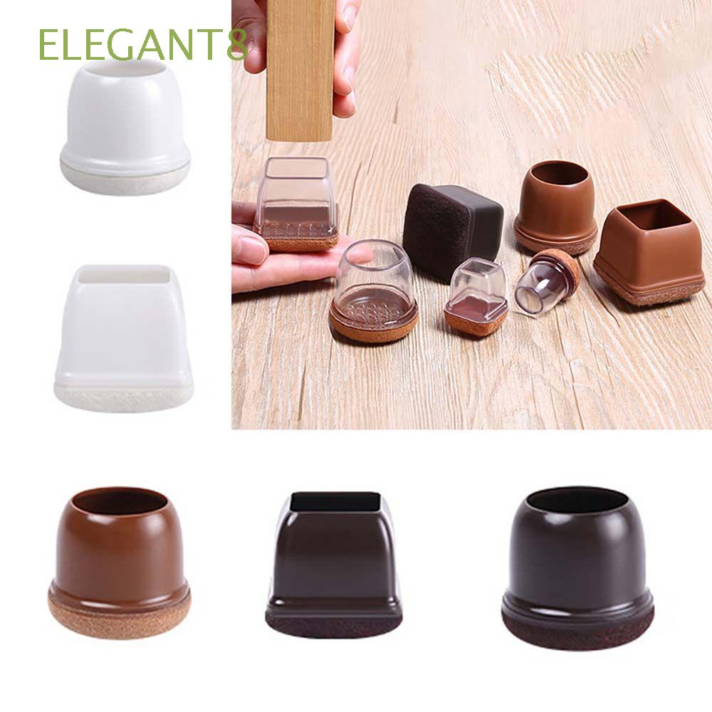 AELEGANT Chair Leg Caps Felt Soft Chair Legs Bottom Table Legs Feet