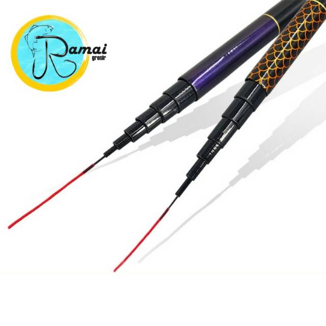 Joran Tegek Liuzi Batik 540 Carbon Kualitas Terbaik - Gambar 4