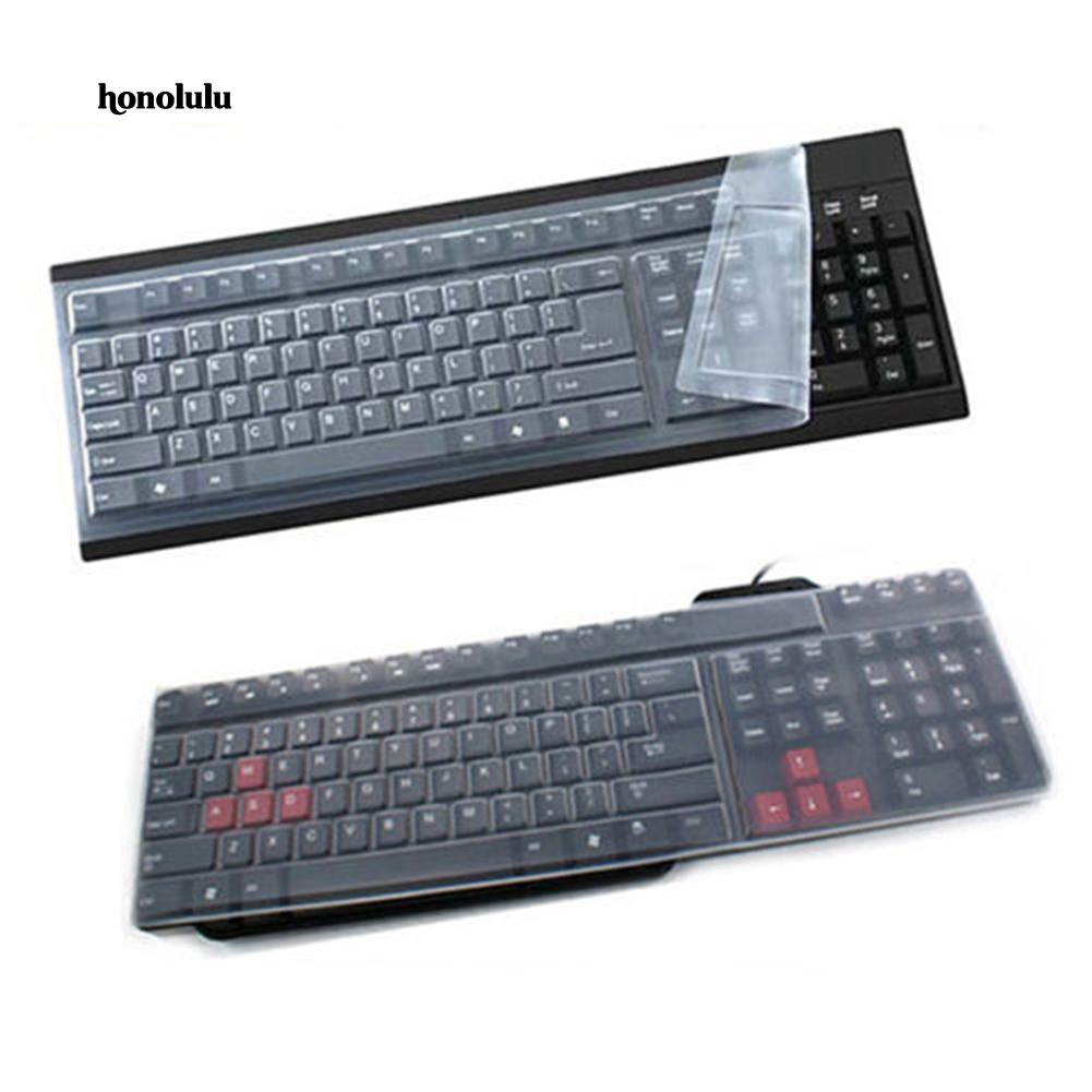 tang_Universal Silicone Desktop Computer Keyboard Cover Skin Protector ...