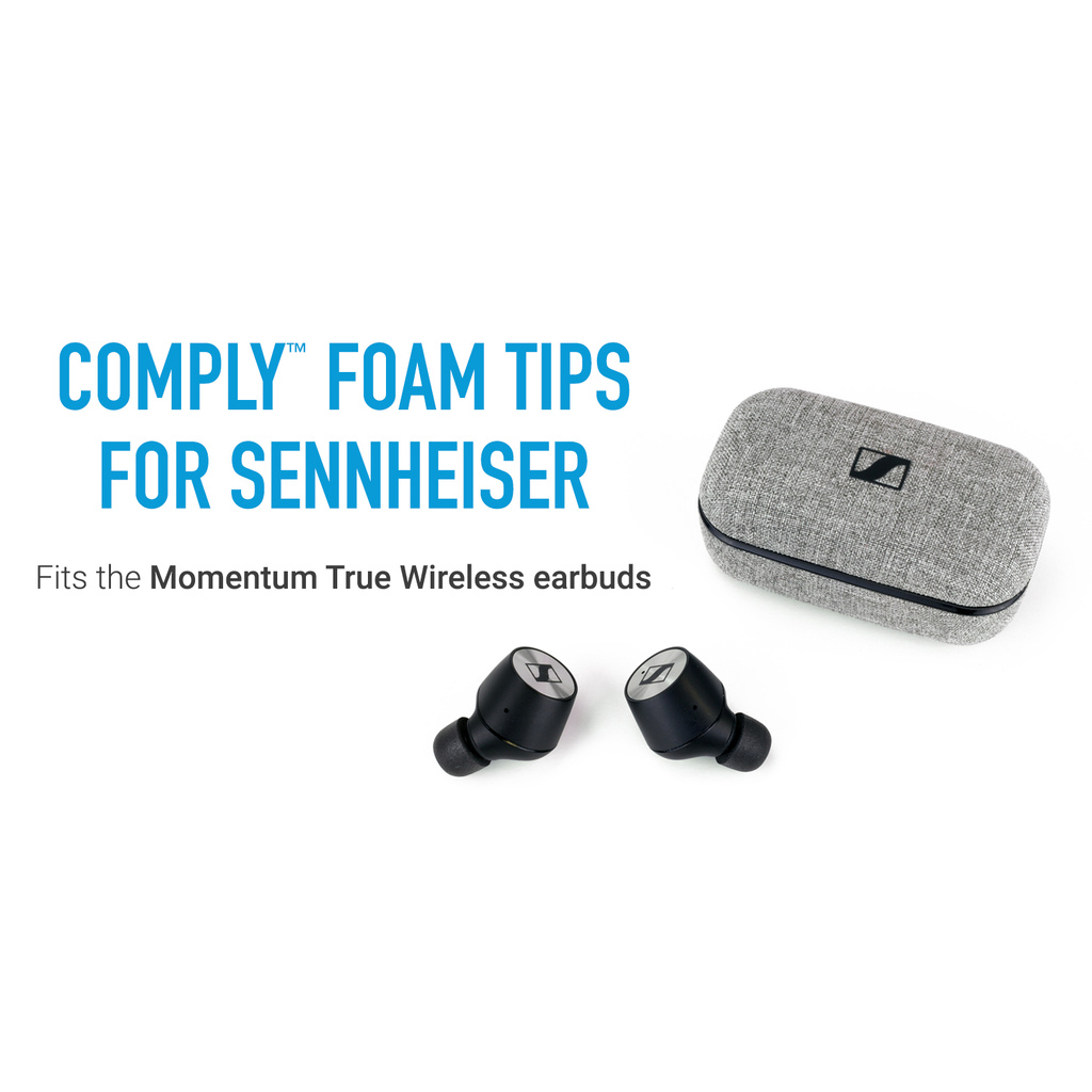 Sennheiser momentum true wireless 2 comply foam hotsell