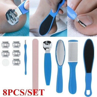 Callus Shaver, Foot Shaver Callus Remover for Feet Hand Care with Foot  File, 10pcs Blades, Foot File Head and Dead Skin Storage Cover (15Pcs in  Total)
