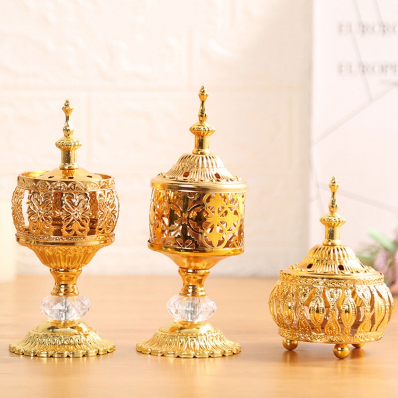 Delicate Middle East European Style Incense Burner Stick Holder Candle Aromatherapy Furnace 香爐