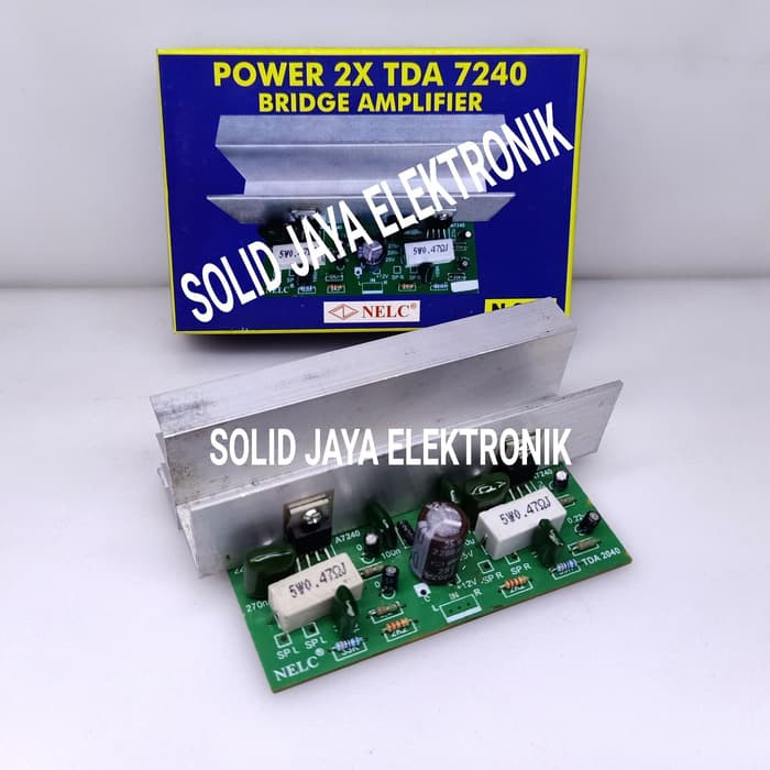 KIT POWER 40 WATT STEREO BRIDGE AMPLIFIER 40W TDA7240 POWER HOUSE ...