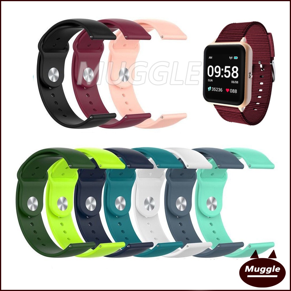 Lenovo S2 Smart Silicone strap Watch strap band Lenovo S2 Lenovo S2 Pro watch Breathable strap Shopee Singapore