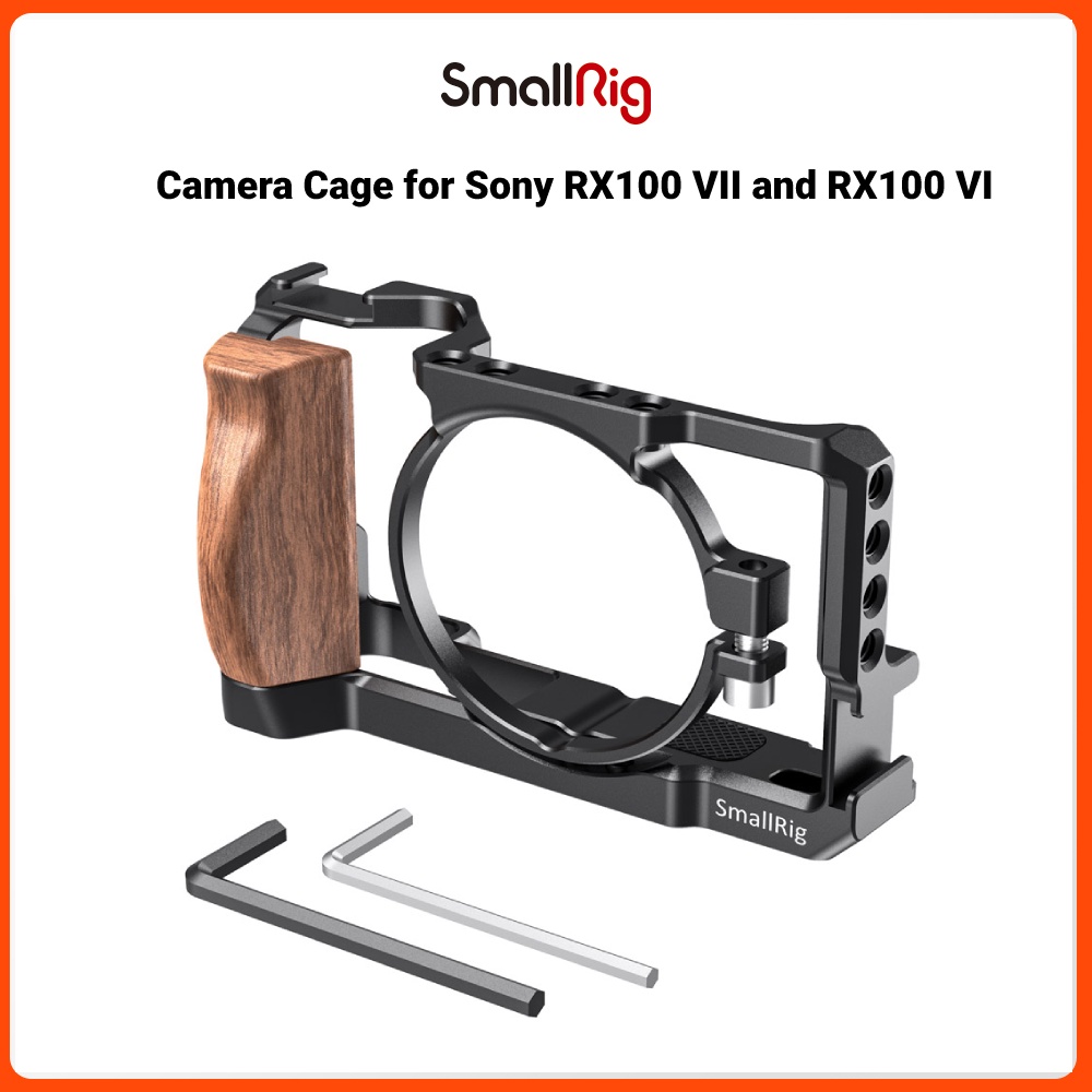 SmallRig Vlog Camera Cage for Sony RX100 VI and RX100 VII Camera (Fits ...
