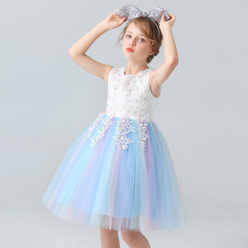 Elegant and Cute Princess Dress, Summer Short Dress C7127