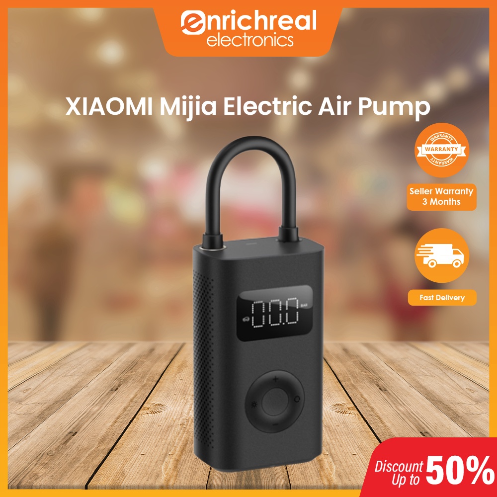 🇸🇬 Enrichreal XIAOMI Mijia Electric Air Pump 1S Smart Digital Display ...