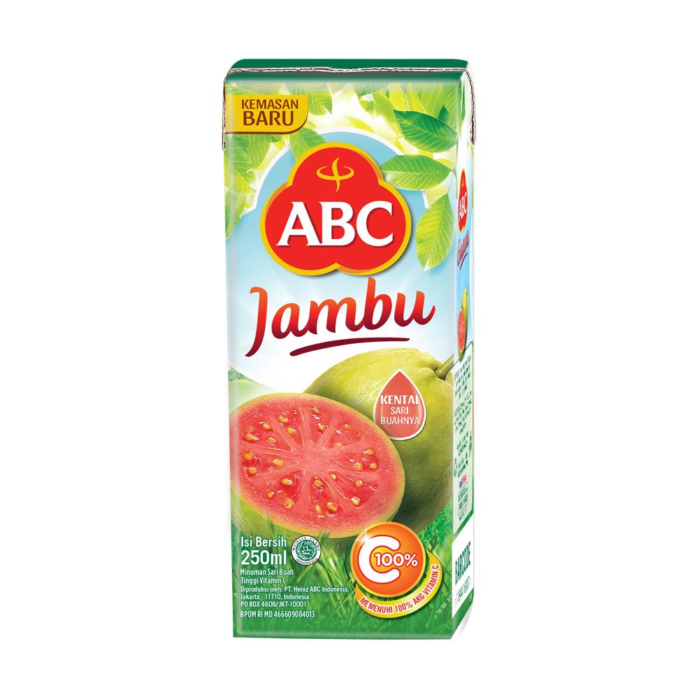 ABC Jus Jambu 250 ml - Multi Pack 4 pcs - Gambar 3