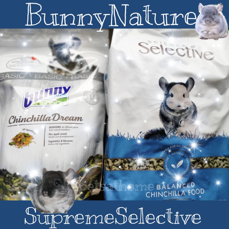 Supreme selective chinchilla food new arrivals