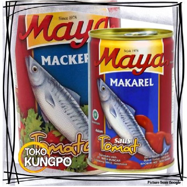 Maya Maya Mackerel In Tomato Sauce 425 Grams Shopee Singapore