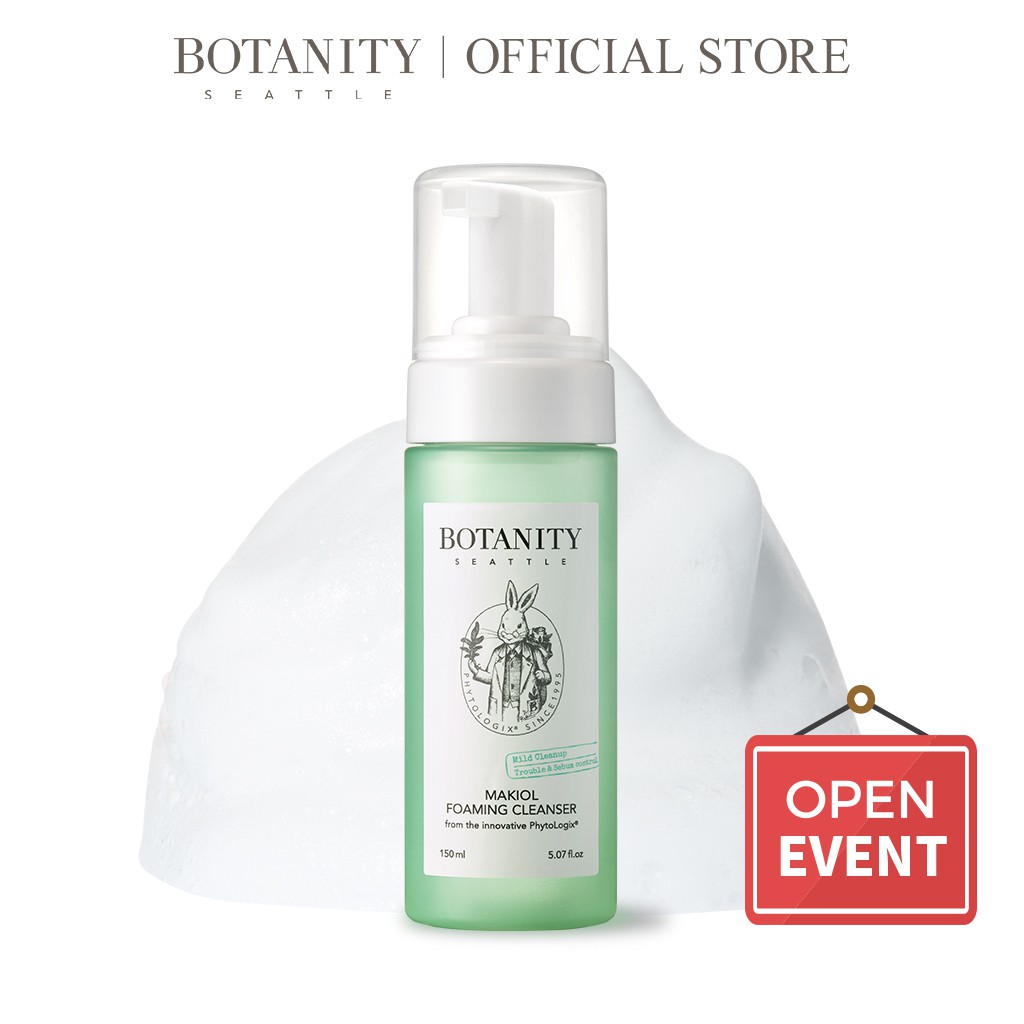 [BOTANITY] MAKIOL FOAMING CLEANSER 150ml / Oil-Controlling Acne Blemish ...