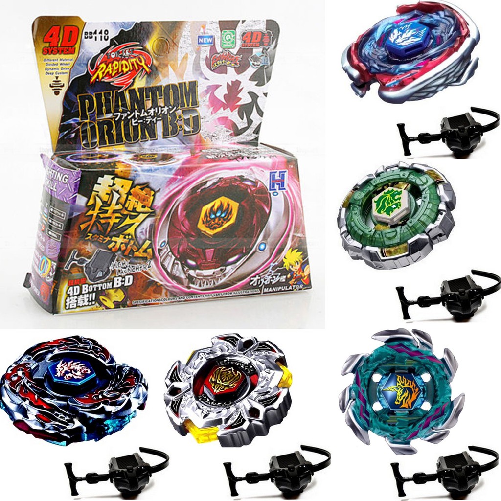 Fusion Top Rapidity Fight Metal Master Beyblade 4D Launcher Grip Set Collection Shopee Singapore