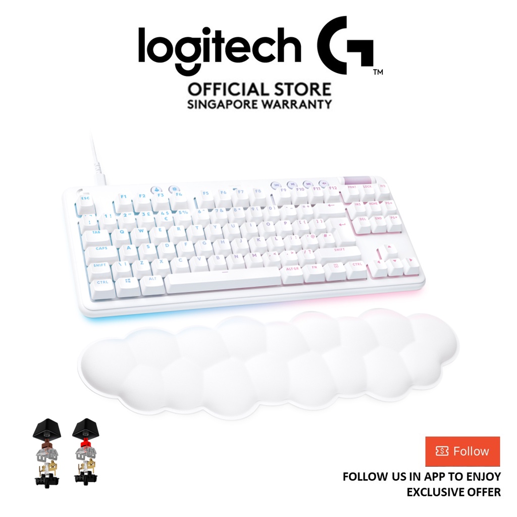 Logitech Aurora G713 Wired Mechanical Gaming Keyboard with LIGHTSYNC ...