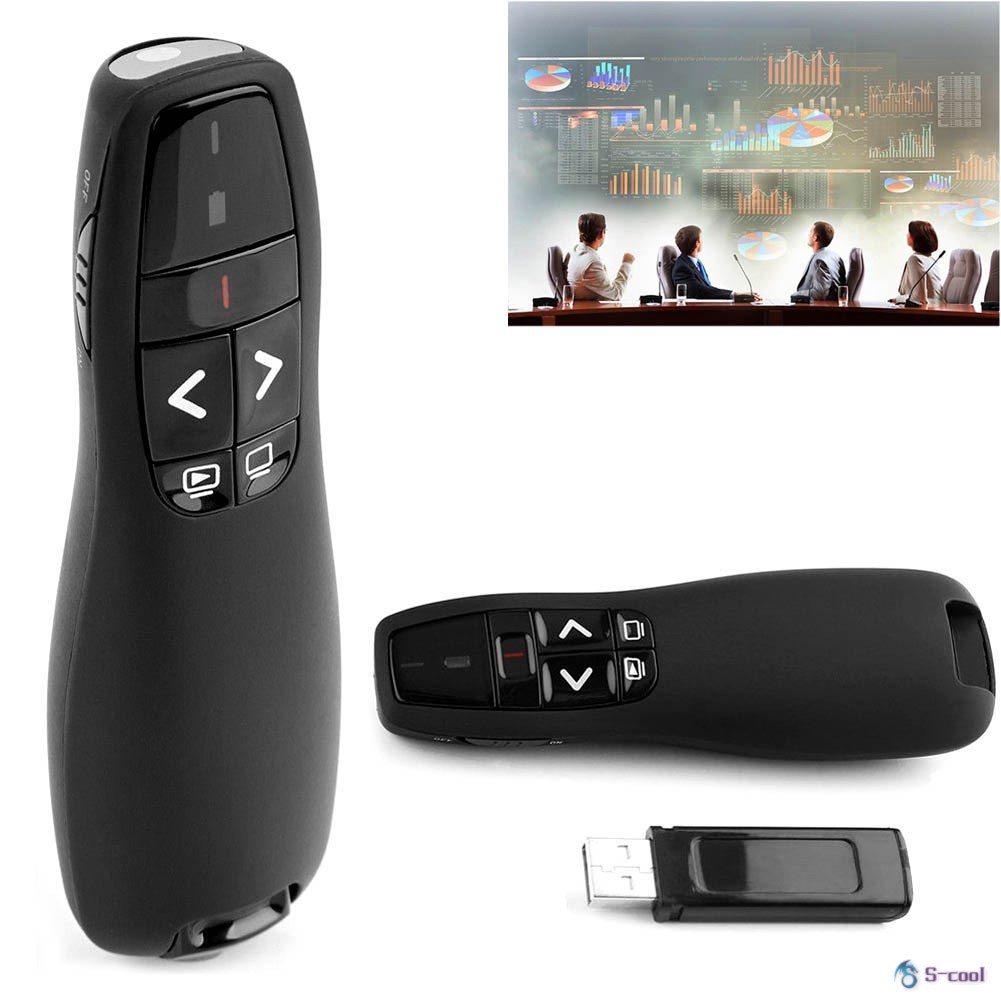 PPT Remote Powerpoint RF Wireless Presentation Clicker USB Control