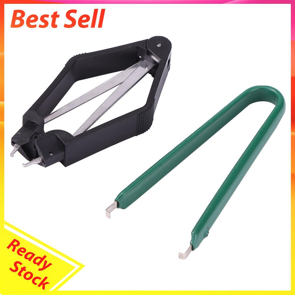 2pcs DIY Kit Parts CPU Puller Plastic Handle Anti-static IC Extractor ...