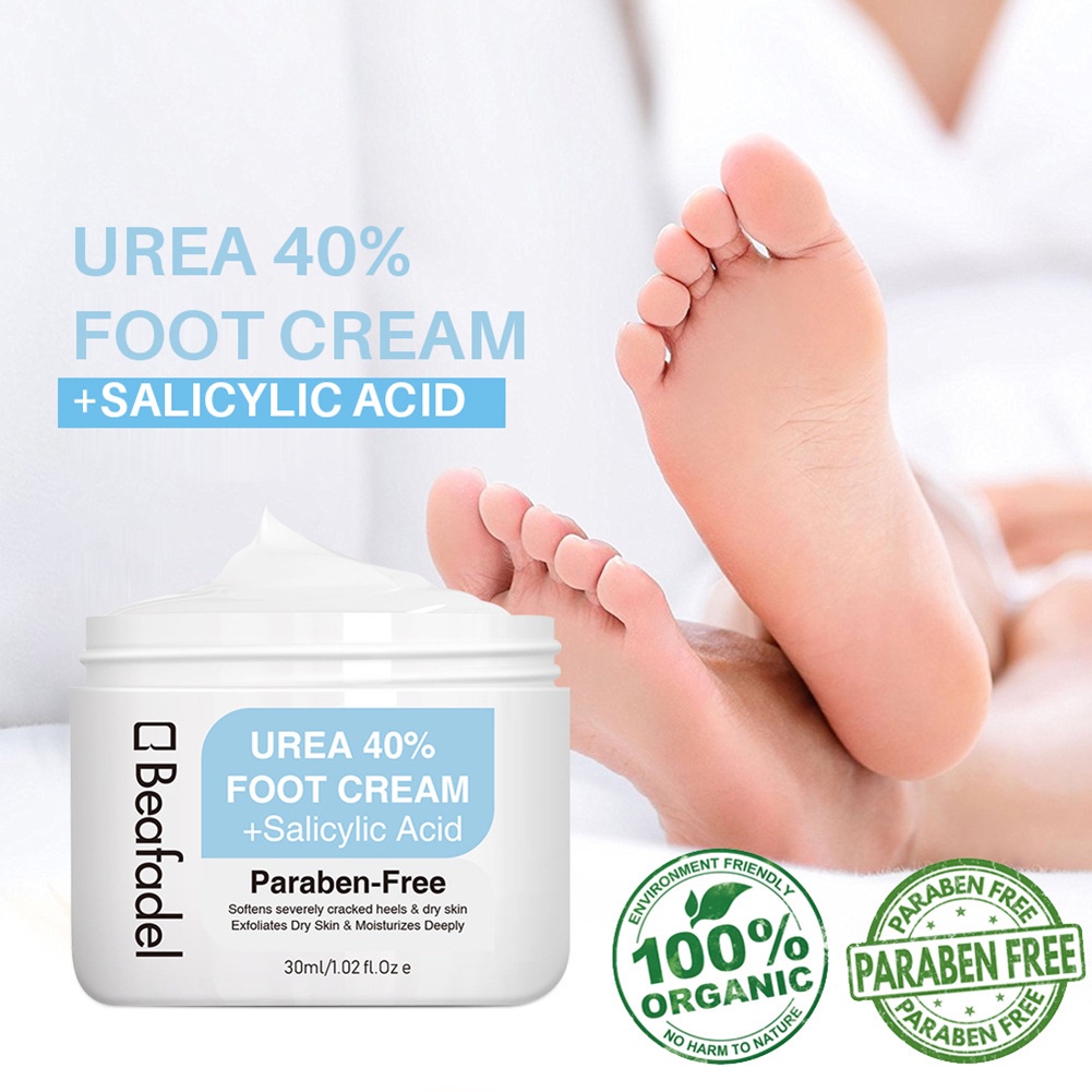 Urea Foot Cream Anti Crack Dryness Heel Cracked Repair Moisturizing Exfoliating Remove Callus