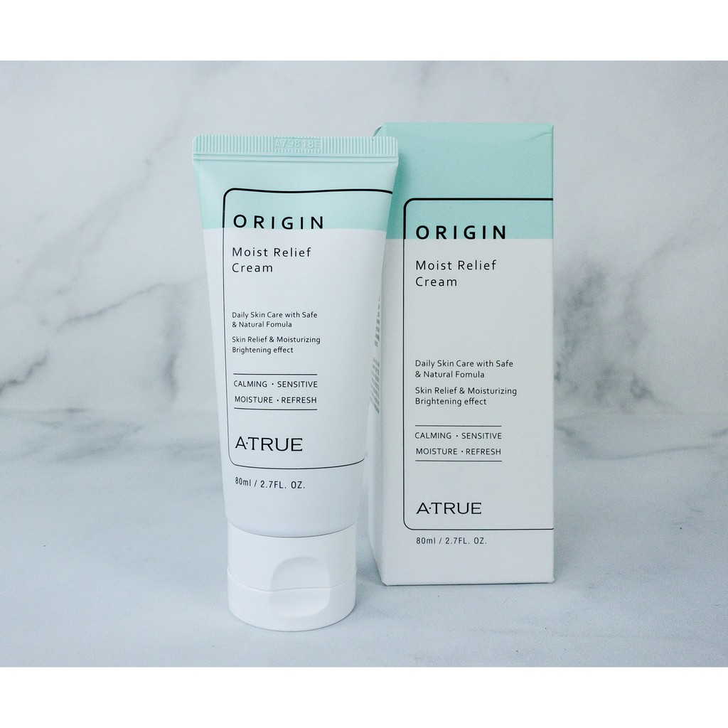 A-true Origin Moist Relief Cream (share In Jar) | Shopee Singapore