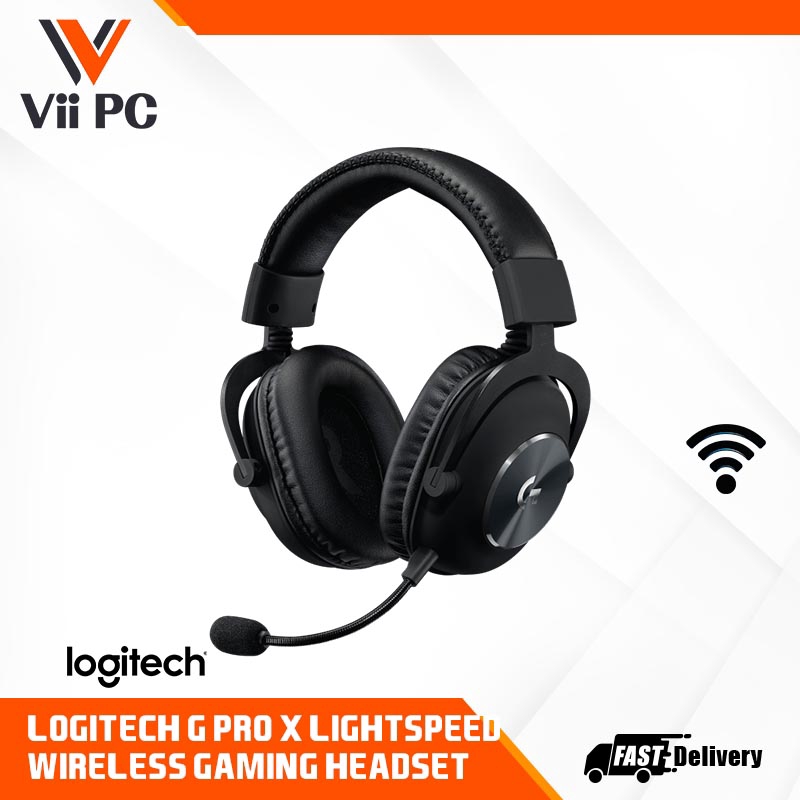 Logitech G PRO X Wireless Lightspeed Gaming Headset, Blue Voice Mic ...