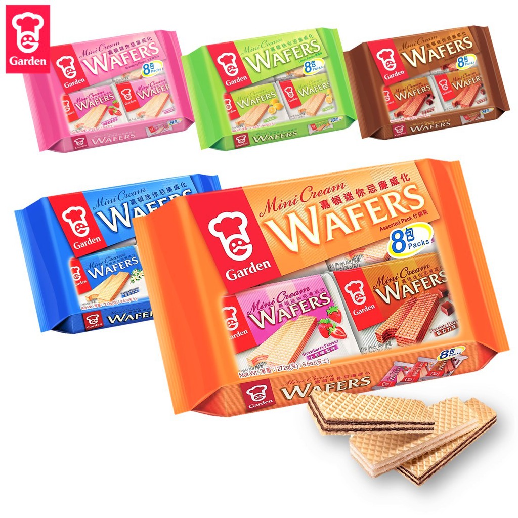 Garden Hong Kong Mini Cream Wafers 272g Shopee Singapore