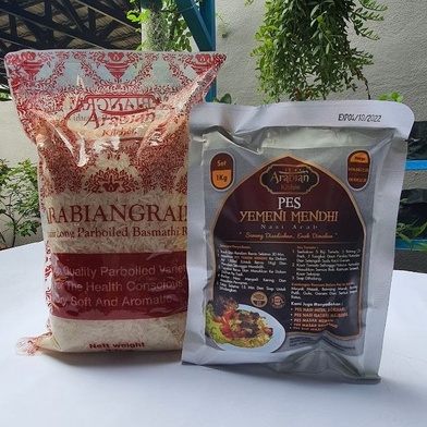 Celemeni Mendhi Arabian Rice Kitchen 1kg Bath Rice Mandy Rice | Shopee ...