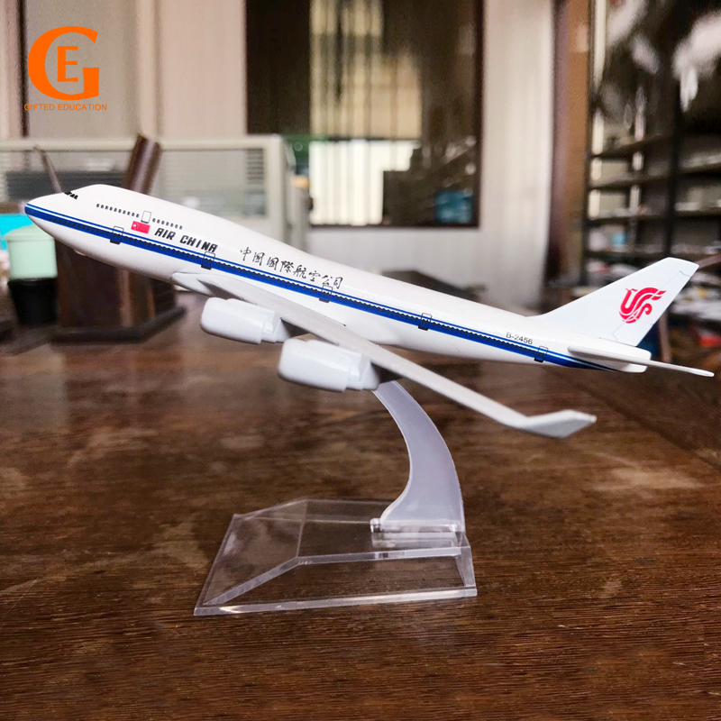 Air China Boeing 747 Aircraft Model Diecast Metal B747 Passenger ...