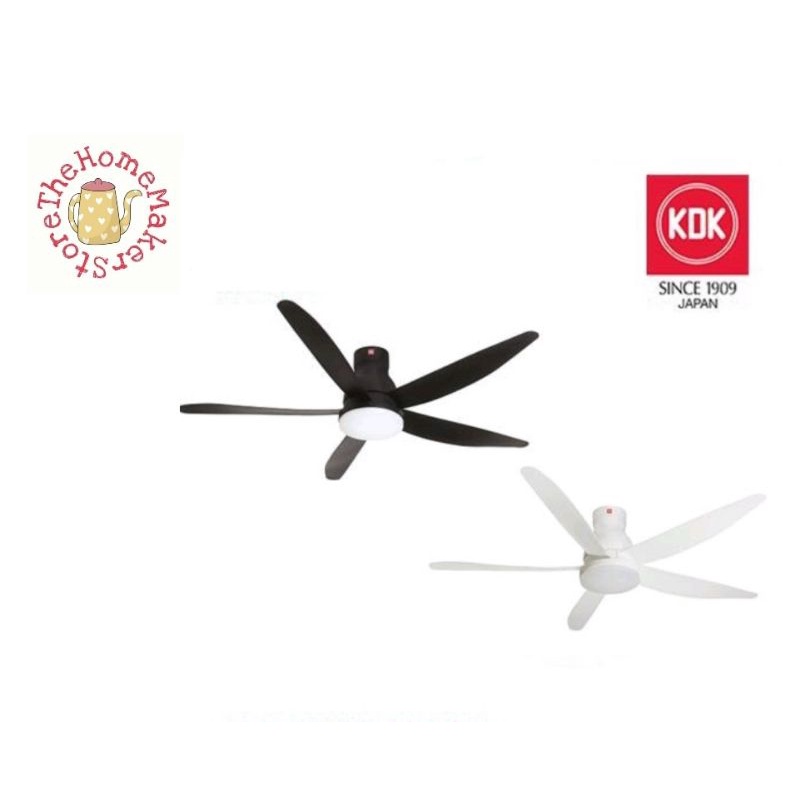 KDK 150cm (60") Ceiling Fan U60FW Remote Control Shopee Singapore