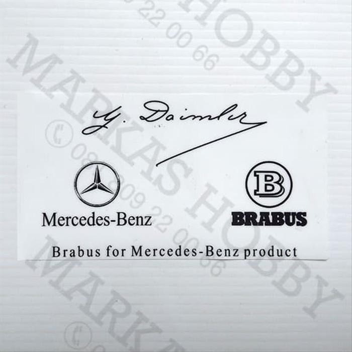 Sticker/sticker Brabus for Mercedes-Benz Product (Stick In)