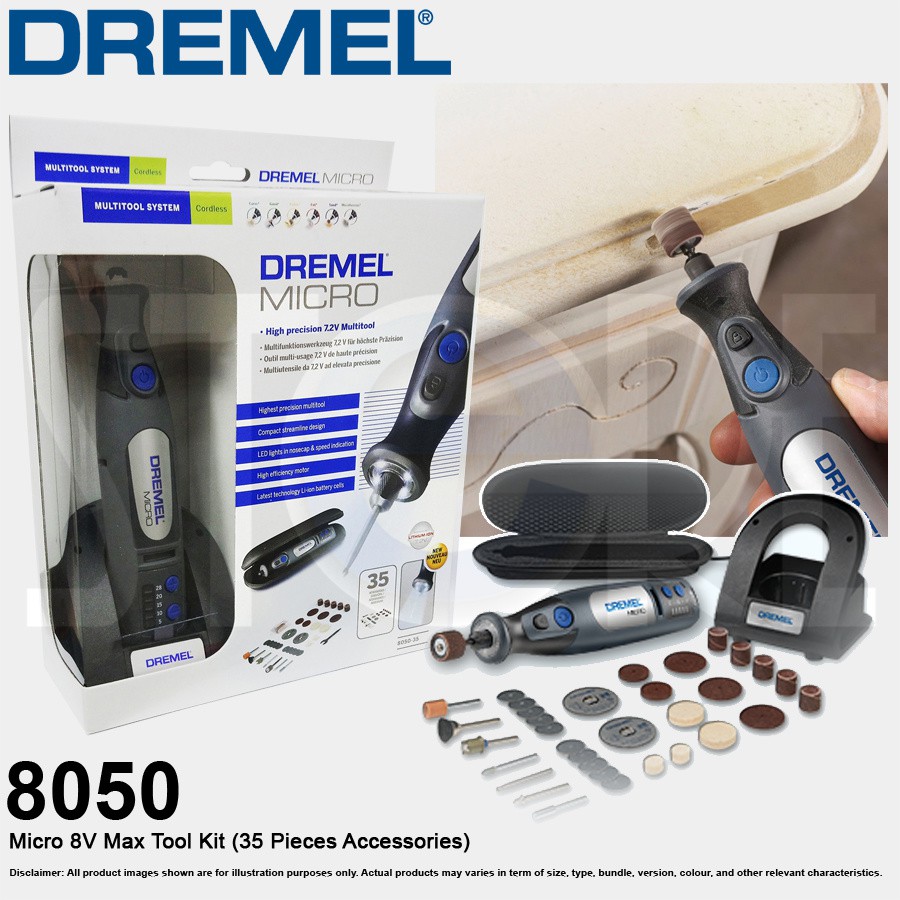 Dremel micro 8v discount max rotary tool kit