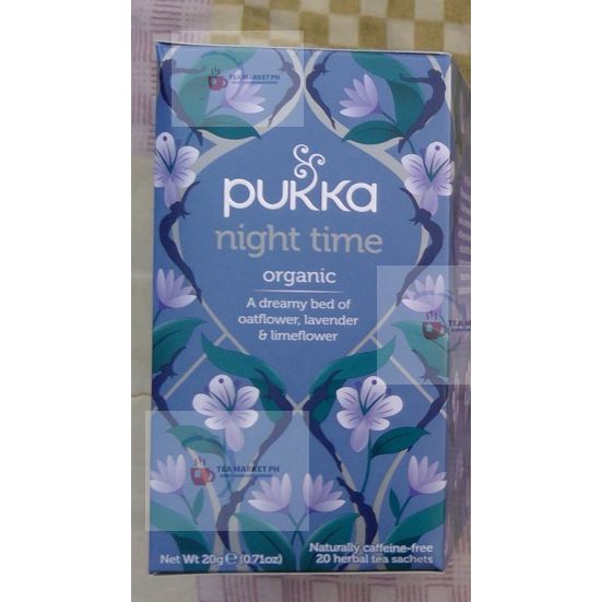 Pukka Herbs Night Time Tea (20 Tea Bags, Caffeine Free) Shopee Singapore