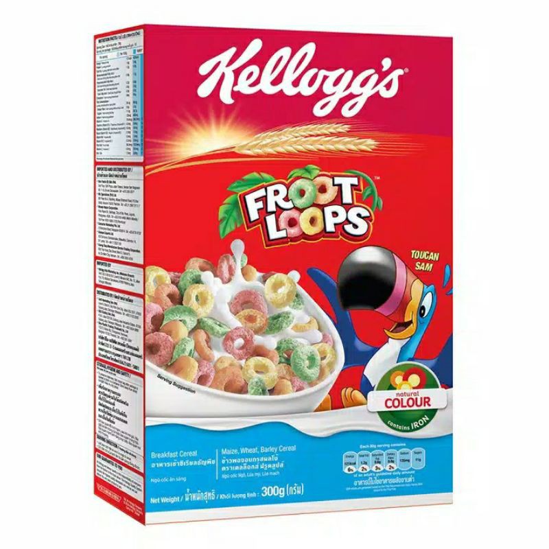 Kelloggs Froot Loops 300 Gr | Shopee Singapore