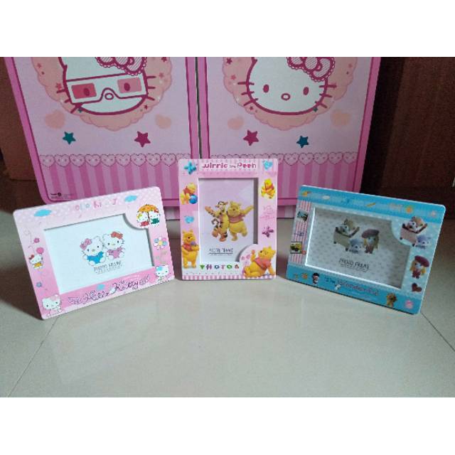 Keroppi hello kitty winnie the pooh Character Frame | Shopee Singapore