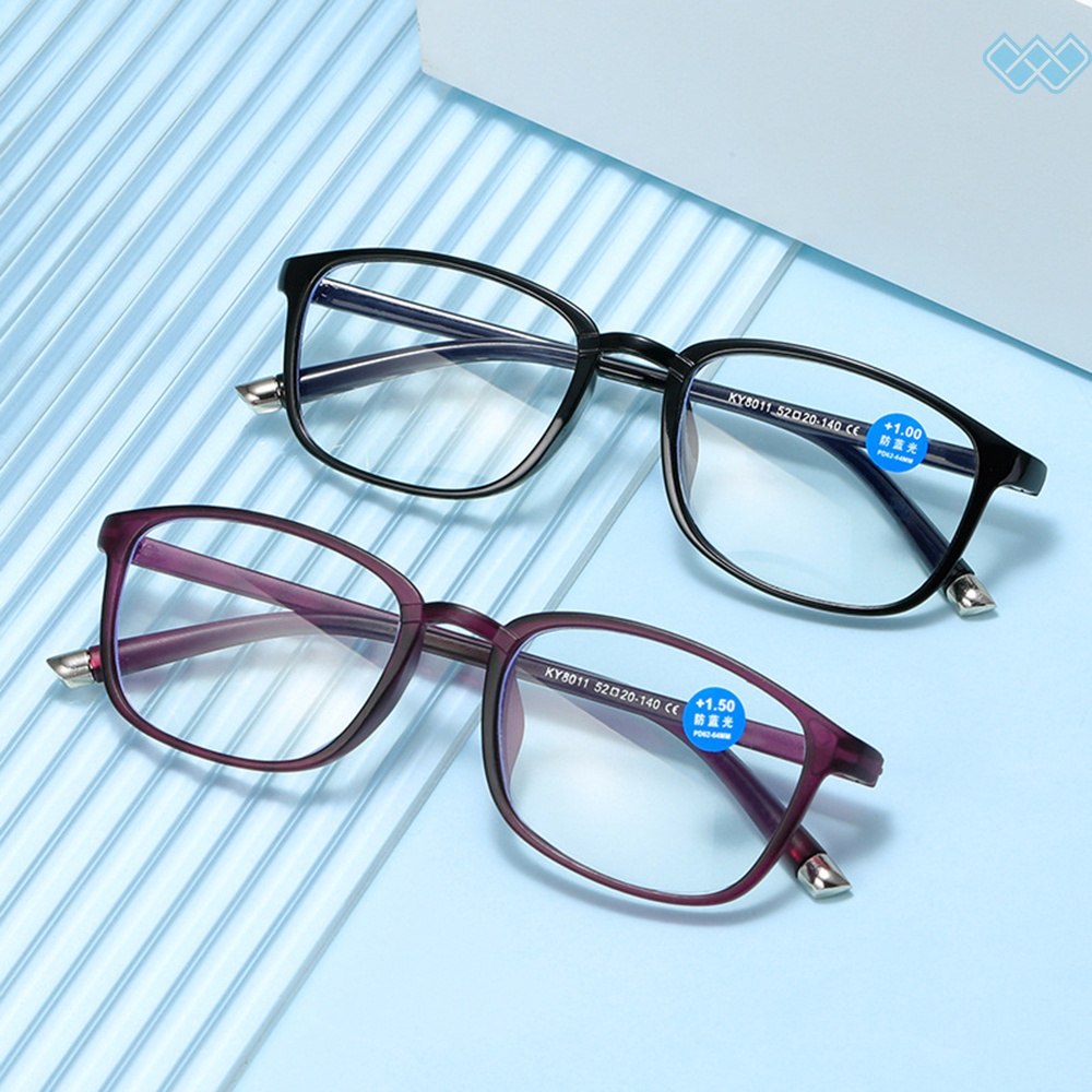 Anti Blue Light Reading Glass +1.00d To +4.00d Presbyopic Glasses Light 