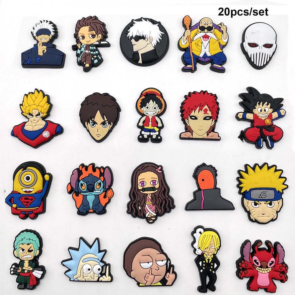 Jibbitz anime best sale