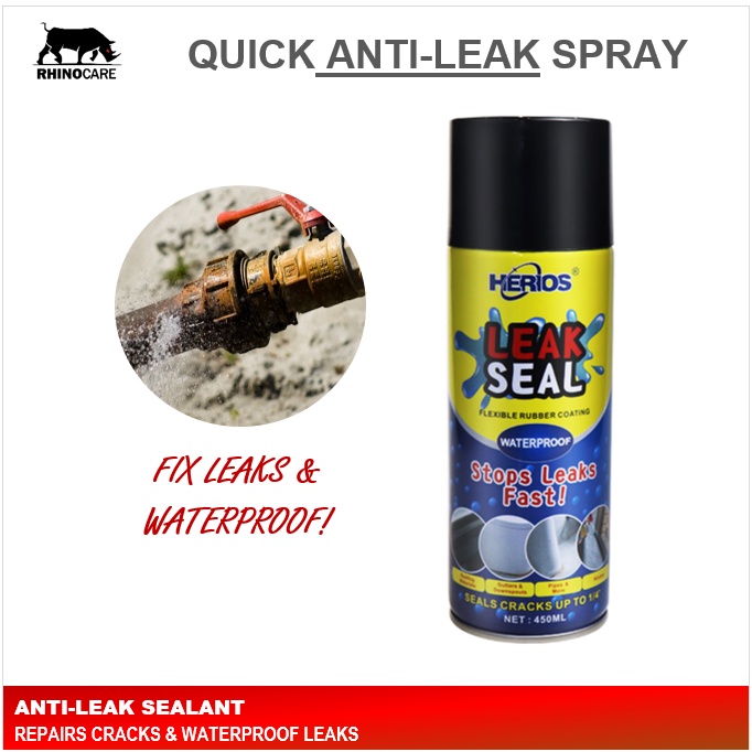 450ML Fast Stop Leaking Spray Waterproof Spray Strong Leak Seal Repair ...