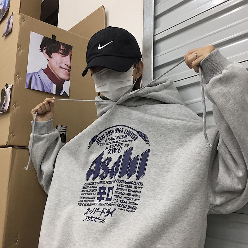 men sweater hoodie Clothing sweatshirt  Leisure Oversized Hooded Sweater Loose Hoodies Hen