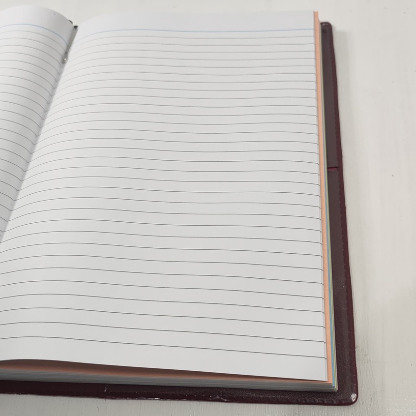 Cattleya Note Notebook Binder 10 Fillers/Division inside Standard Size ...