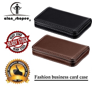 Badge Holder with Zipper, PU Leather ID Badge Card Holder Wallet with 5 Card Slots, 1 Side RFID Blocking Pocket and 20 inch Neck Lanyard Strap for