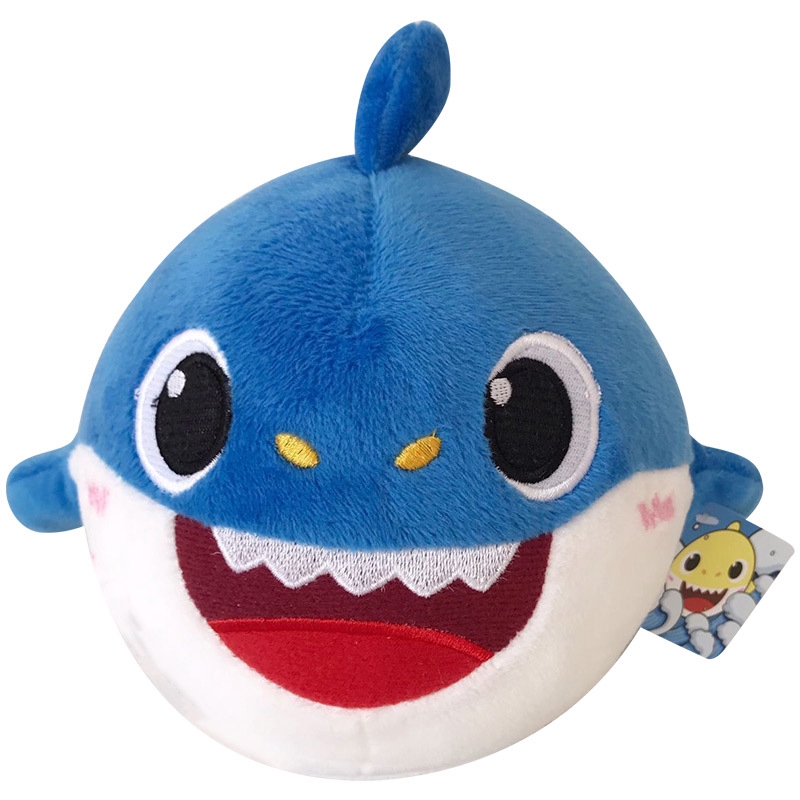 Baby shark talking plush toy on sale