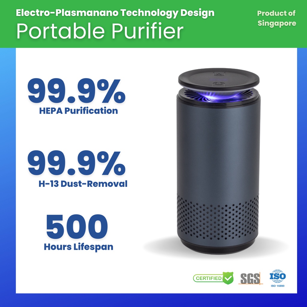 Air purifier store with air freshener