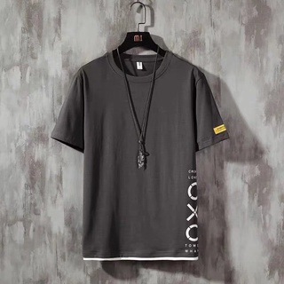 Summer Short Sleeve Tshirt For Men Korean Style Oversized Shirt Ins ...