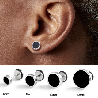 Mens black ear on sale studs