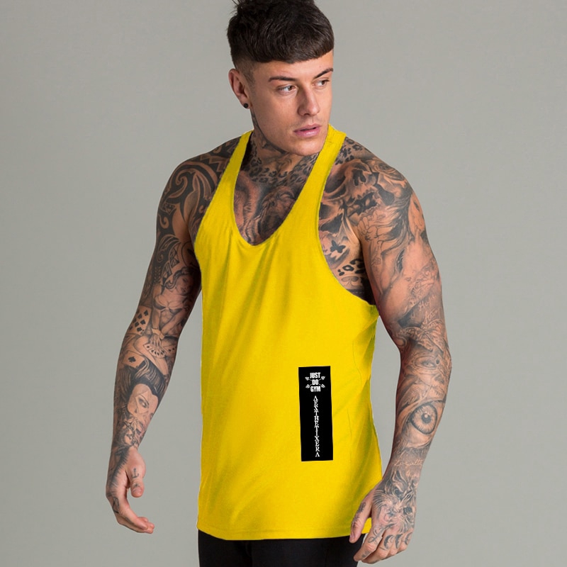 Workout Sport Singlet Solid Muscle Undershirt Clothing Bodybuilding Tank Tops Men Mesh Gyms Fitness Sleeveless Vest