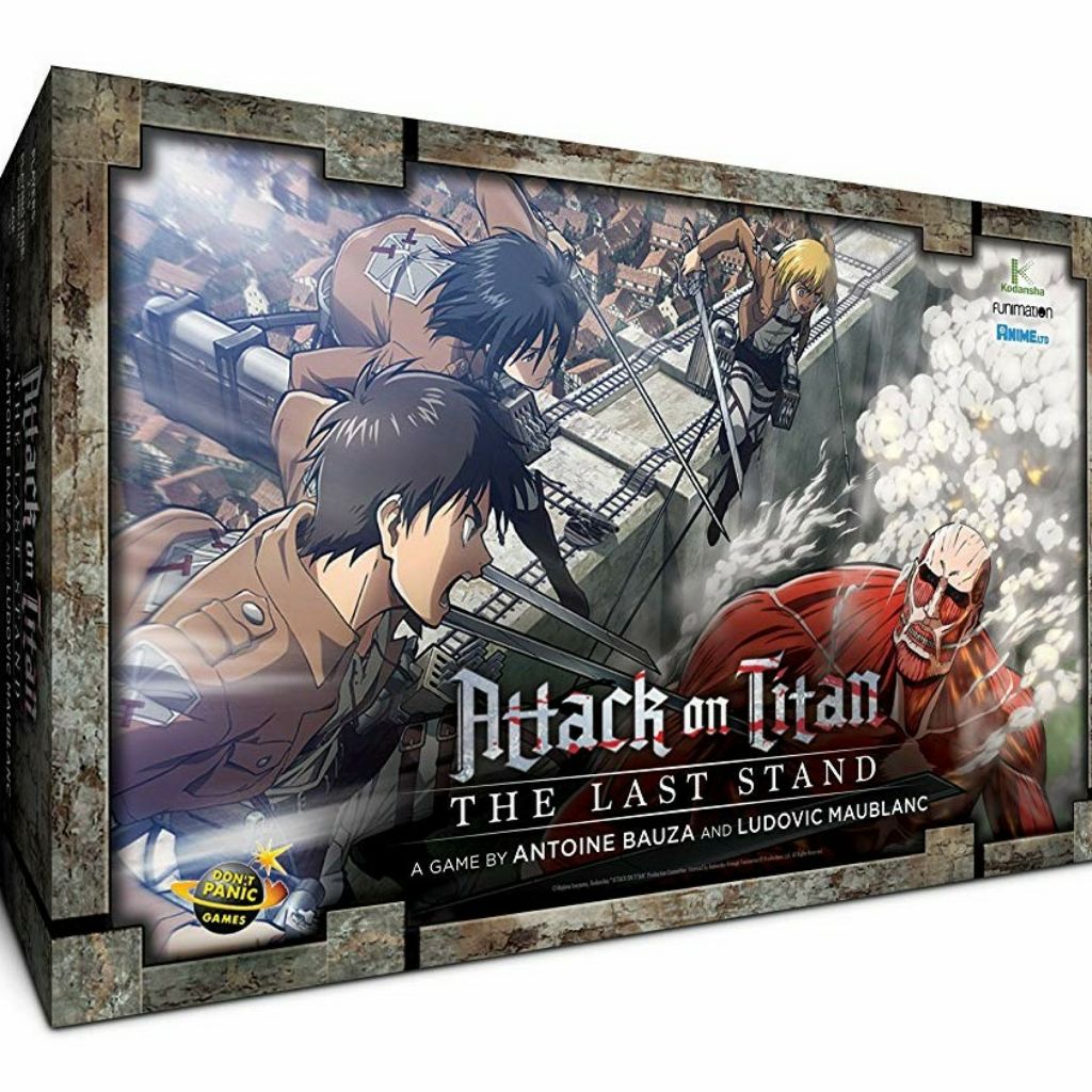 (Authentic) Attack On Titan The Last Stand Board Game (Seller Store Pick Up)