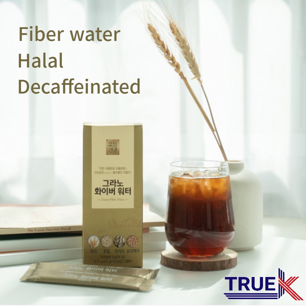 Grano fiber water 15 sachets/halal/dietary fiber/decaf/diet/bowel