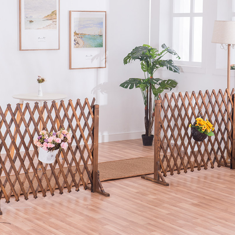 Outdoor Wooden Fence Yard Fence Pet Outdoor Garden Decoration ...